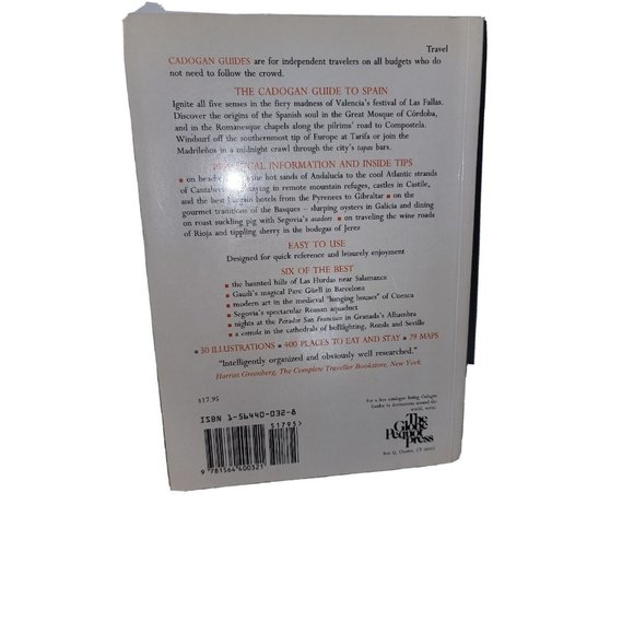 Spain (Cadogan Guides) By Dana Facaros, Michael Pauls. 9780947754341 - Picture 2 of 8